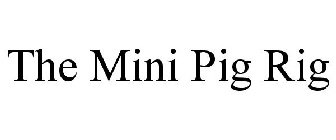 THE MINI PIG RIG