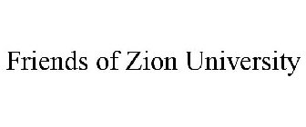 FRIENDS OF ZION UNIVERSITY