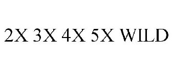 2X 3X 4X 5X WILD