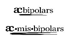 ACBIPOLARS ACMISBIPOLARS