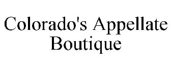 COLORADO'S APPELLATE BOUTIQUE