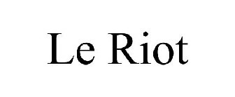 LE RIOT