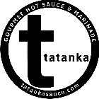 TATANKA GOURMET HOT SAUCE & MARINADE T TATANKASAUCE.COM