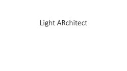 LIGHT ARCHITECT