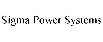 SIGMA POWER SYSTEMS