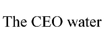 THE CEO WATER