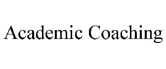 ACADEMIC COACHING