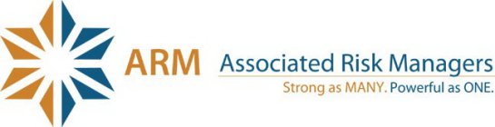 ARM ASSOCIATED RISK MANAGERS STRONG AS MANY. POWERFUL AS ONE.