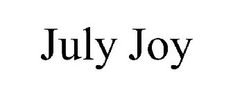 JULY JOY