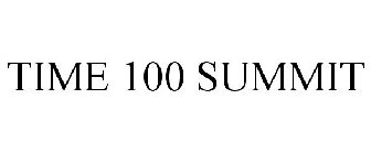 TIME 100 SUMMIT