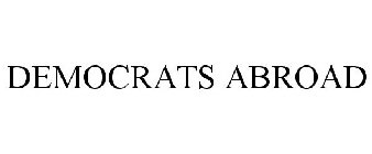 DEMOCRATS ABROAD