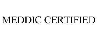 MEDDIC CERTIFIED