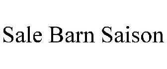 SALE BARN SAISON