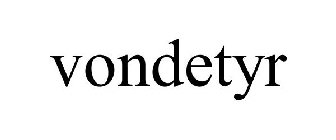 VONDETYR
