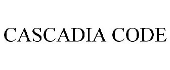 CASCADIA CODE