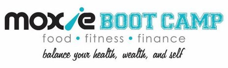 MOXIE BOOT CAMP FOOD · FITNESS · FINANCE BALANCE YOUR HEALTH, WEALTH, AND SELF