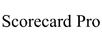 SCORECARD PRO