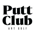 PUTT CLUB ART GOLF