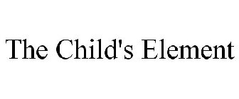 THE CHILD'S ELEMENT