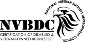 NVBDC CERTIFICATION OF DISABLED & VETERAN-OWNED BUSINESSES NATIONAL VETERAN BUSINESS DEVELOPMENT COUNCIL