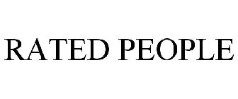 RATED PEOPLE