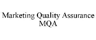MARKETING QUALITY ASSURANCE MQA