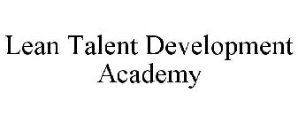 LEAN TALENT DEVELOPMENT ACADEMY