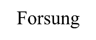 FORSUNG