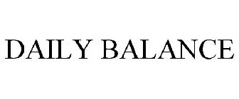 DAILY BALANCE