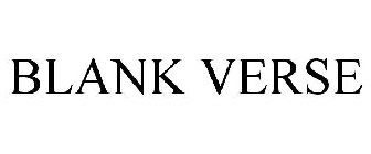 BLANK VERSE