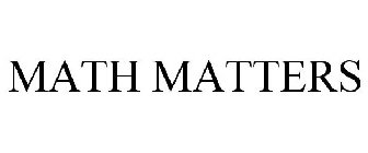 MATH MATTERS
