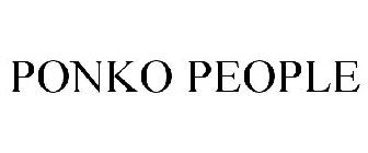 PONKO PEOPLE