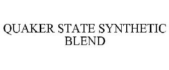 QUAKER STATE SYNTHETIC BLEND