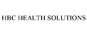 HBC HEALTH SOLUTIONS