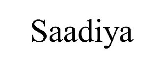 SAADIYA