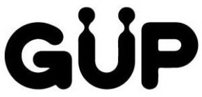 THE LETTERS G U P WITH AN UMLAUT ABOVE THE U