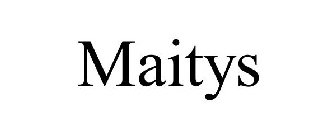 MAITYS Trademark of Hefei Maitusilu Network Technology Co.,Ltd. -  Registration Number 6001302 - Serial Number 88561665 :: Justia Trademarks