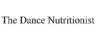 THE DANCE NUTRITIONIST