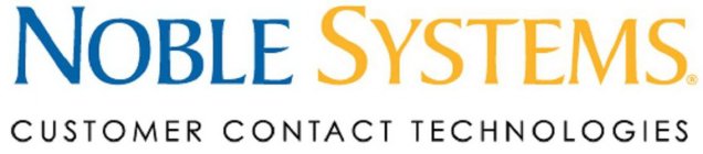 NOBLE SYSTEMS CUSTOMER CONTACT TECHNOLOGIES