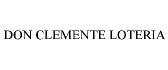 DON CLEMENTE LOTERIA
