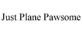 JUST PLANE PAWSOME