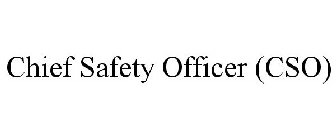 CHIEF SAFETY OFFICER (CSO)