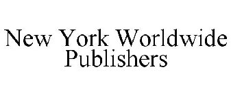 NEW YORK WORLDWIDE PUBLISHERS