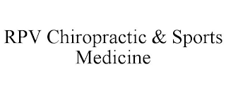 RPV CHIROPRACTIC & SPORTS MEDICINE