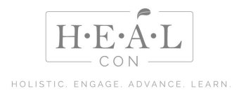 H · E · A · L CON HOLISTIC. ENGAGE. ADVANCE. LEARN.