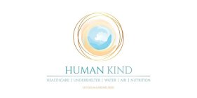 HUMAN KIND HEALTHCARE | UNDERSHELTER | WATER | AIR | NUTRITION LIVEHUMANKIND.ORG