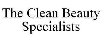 THE CLEAN BEAUTY SPECIALISTS