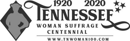 1920 2020 TENNESSEE WOMAN SUFFRAGE CENTENNIAL WWW.TNWOMAN100.COM