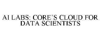 AI LABS: CORE'S CLOUD FOR DATA SCIENTISTS