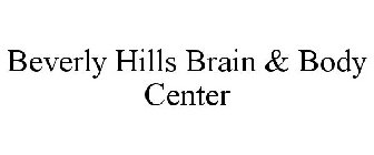 BEVERLY HILLS BRAIN & BODY CENTER